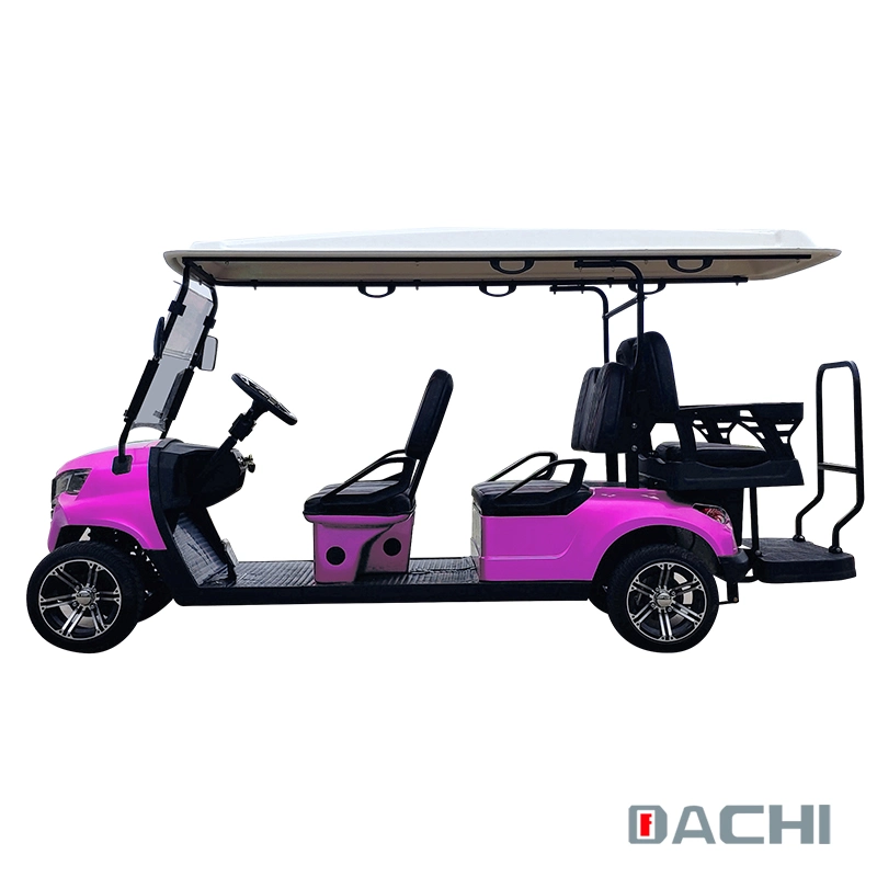 Китай высококачественный гольф-автомобиль Электрическая тележка для гольфа 4+2 мест Кузница G4+2