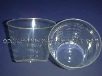 Disposable Measuring Cup with 30m//60ml