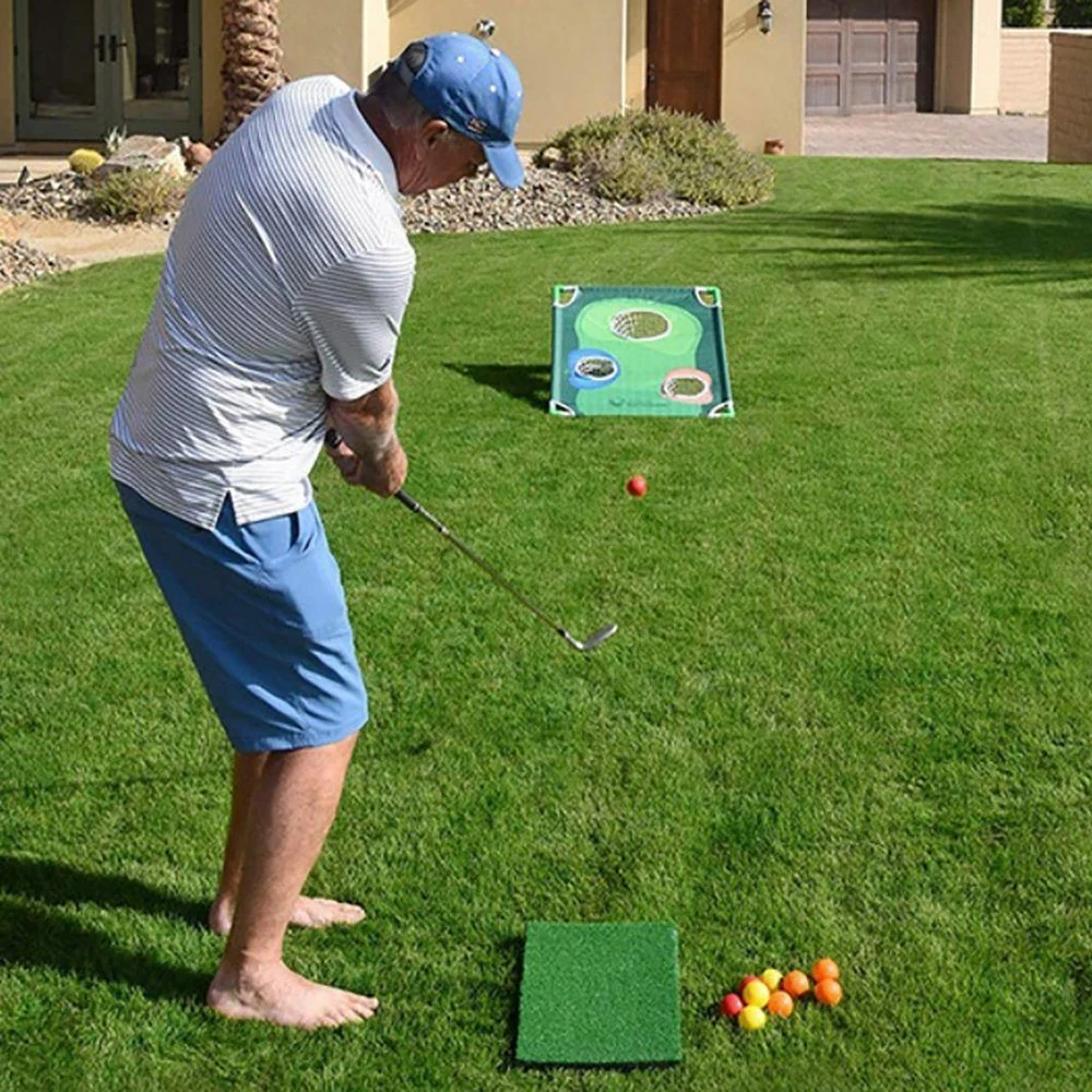 Juego de golf Golf Corn-Hole Chipping Juego Backyard Bl21727 ligero