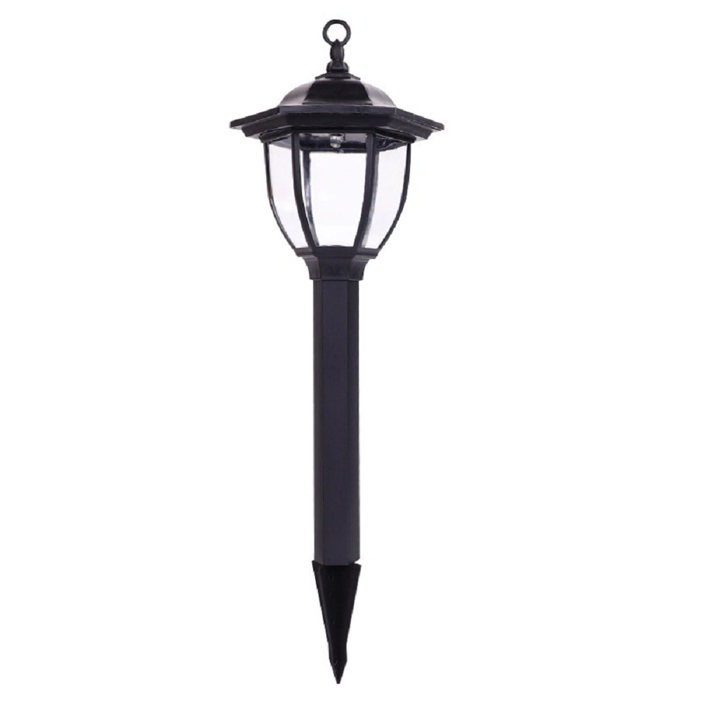 Solar Powered Shepard Hook Garden Lantern Venta caliente paisaje al aire libre Camino LED Stick Lawn luces luz del sol para Garden Yard Path Esg17315