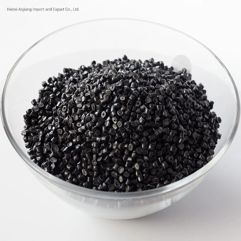 Recycled HDPE Granules Black Color Factory Price Hot-Selling Black Resin Pellet Granules Raw Material HDPE