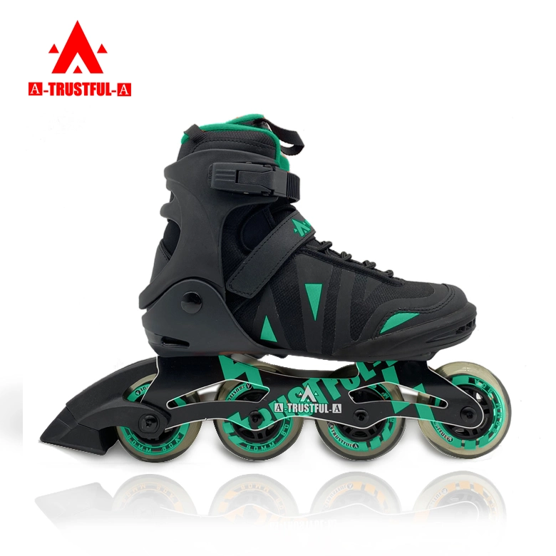 Outdoors Activity PP Shell PU Four Wheels Roller Skates Inline