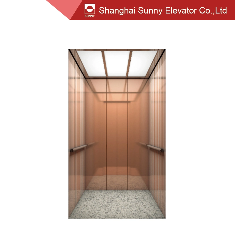 Elevator Cabin Handrail with Stainless Steel Single Tube