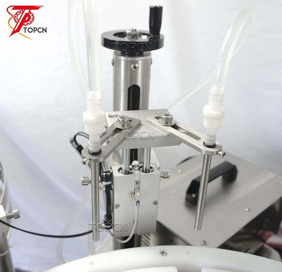 Vial Liquid Medicine Electronic Cigarette Oil Filling Capping Machine 15ml Glass Bottle Filling Capping Machine