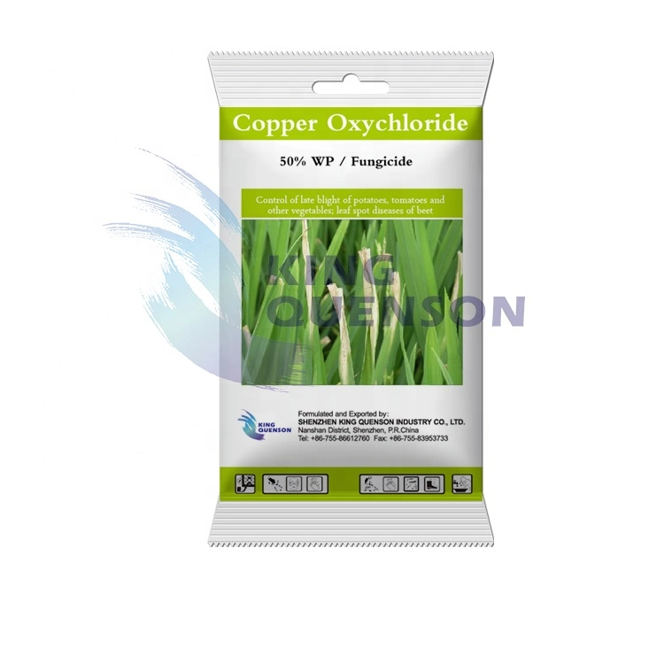 King Quenson Fungicide Agrochemical Copper Oxychloride 90% Tc (70% WP, 30% SC, 50% WP)
