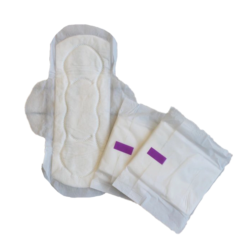 Nuevos productos de higiene femenina Super absorbencia almohadilla sanitaria toalla sanitaria alado del período menstrual femenino el algodón de la bolsa de PE
