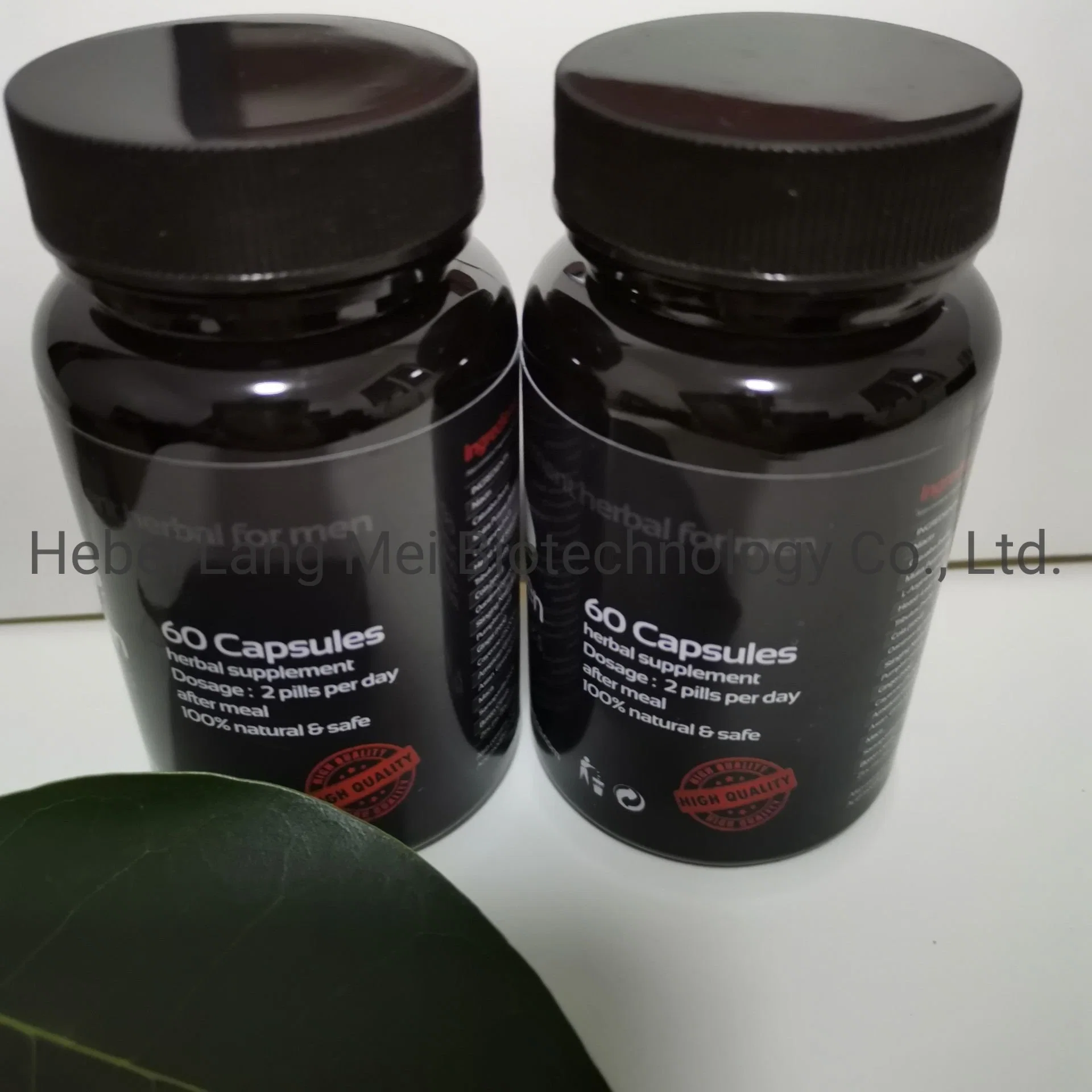 Supplément de soins de santé Epimedium Horny Goat Weed Extrait des capsules à base de plantes mâles