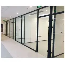 Toughened Glass Partition Wall for Living Room