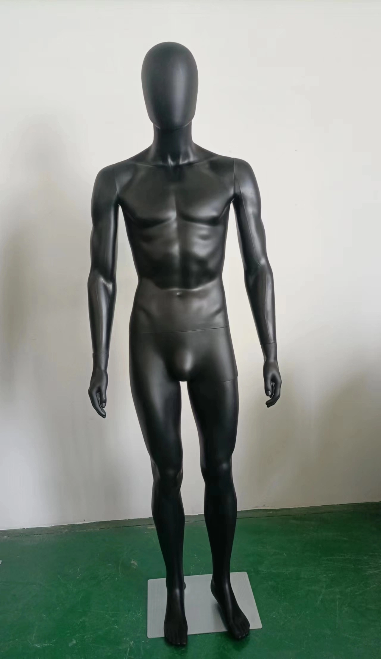 Precio de soplado Negro Color Hombre Hombre Mannikin Mannequins para Pantalla