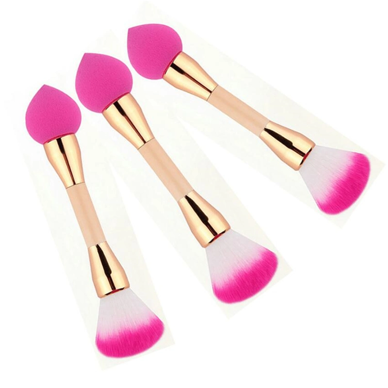 Double Ends Multifunction Makeup Blending Powder and Foundation Brush