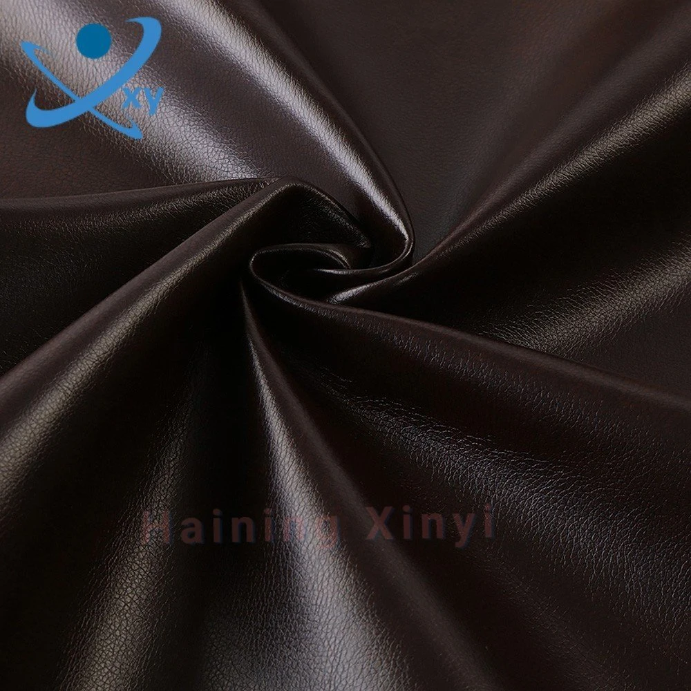 Leather Factory Wholesale/Supplier Fashion Artificial Padded Suede PVC Synthetic Fabric Designer Leather Upholstery Fabric for Shoes