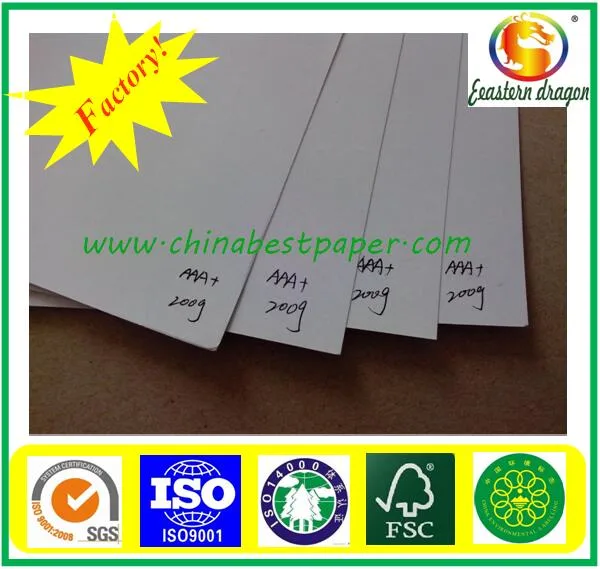 450GSM White Duplex Paper Board/GAME CARDS

450GSM Carton duplex blanc / CARTES DE JEU