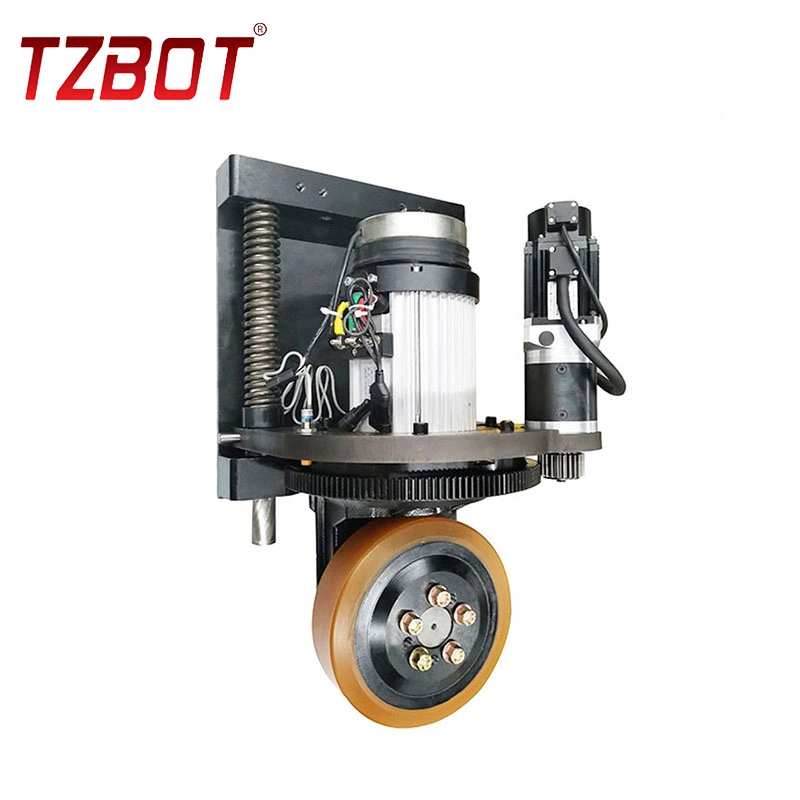 Rueda de tracción montacargas equipado con dispositivo de suspensión de la conducción más suave 1500W de potencia 400 W de la dirección (TZ12-DA15S04-S)