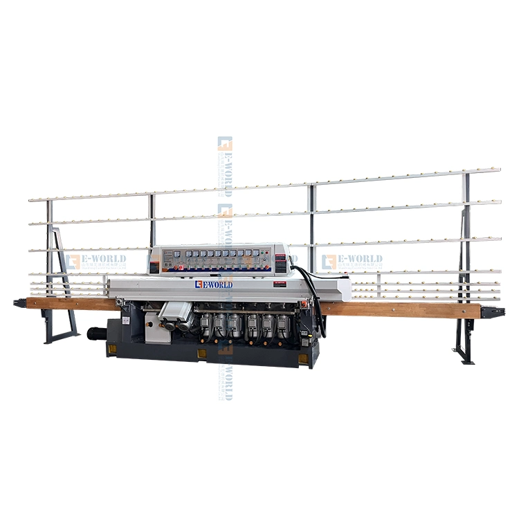 More Safe 10 Motors Glass Straight Edge Edging and Polishing Machine