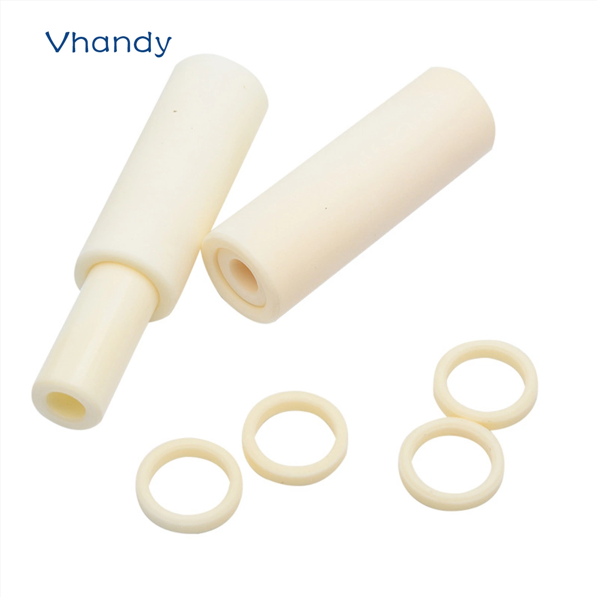 Ceramic Bushing Ceramic Tube Alumina Bushing 99 Porcelain 95 96 99 Industrial Ceramic Structural Parts