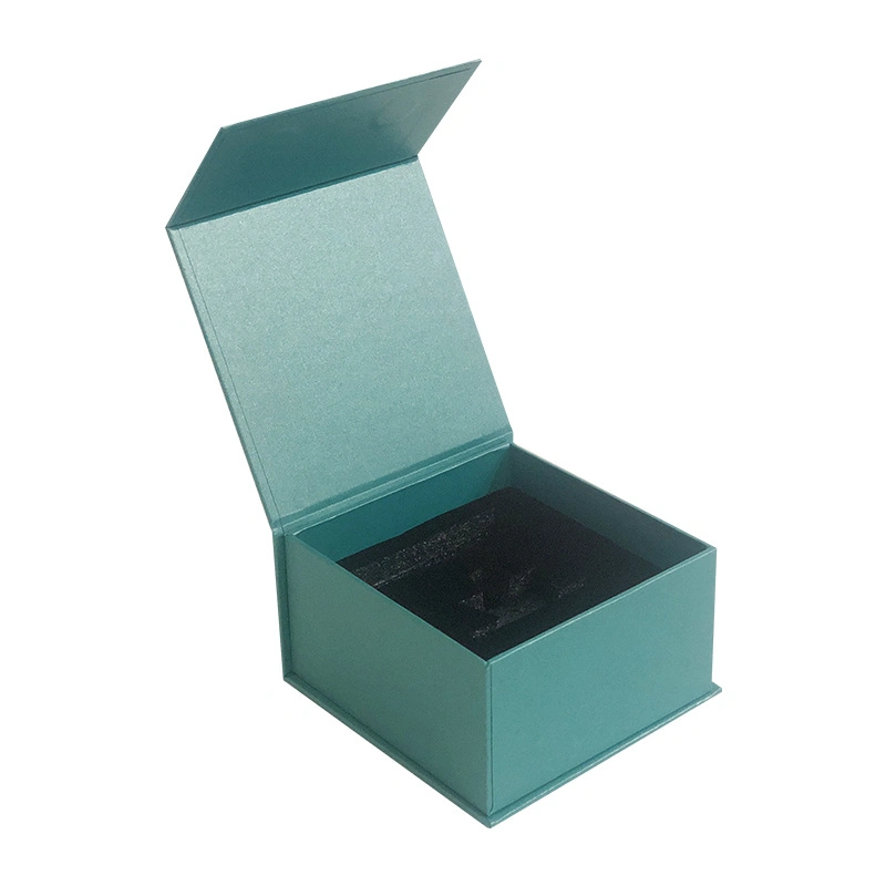 Caja de regalo de solapa Custom 2-3mm cartón embalaje Cajas de regalo con Forro de espuma de satén/Forro de esponja