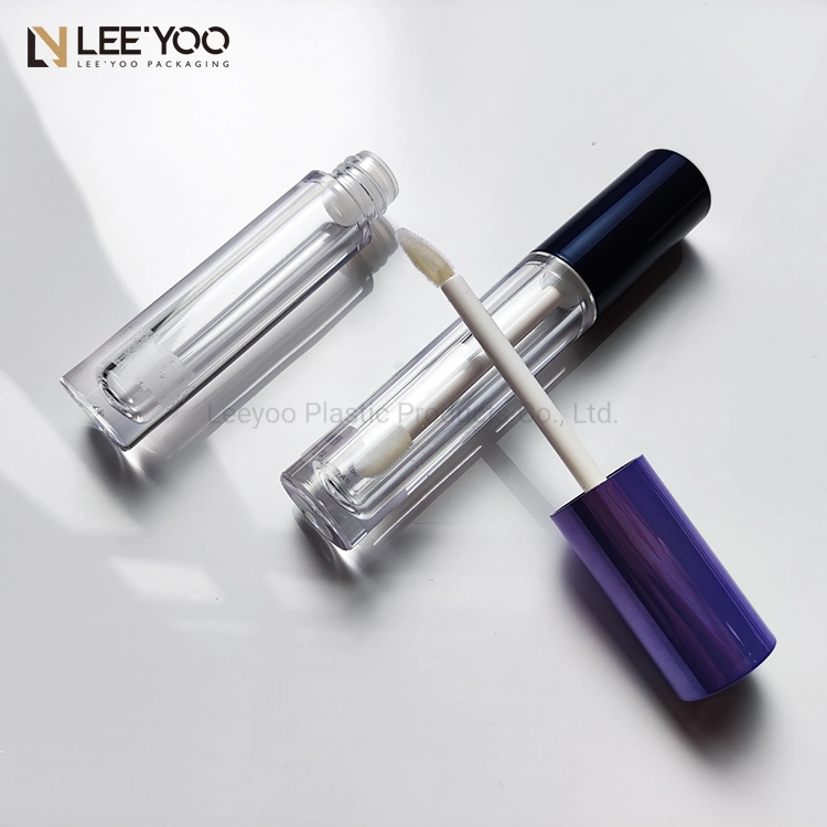 PA-1084 Round Empty Lipgloss Tube Liquid Blush Container Lipstick Case Plastic Cosmetic Packaging