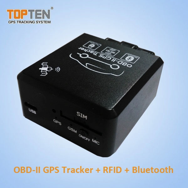 Vehículo Tracker 2.4G Obdll Soporte RFID de larga distancia alarma de coche Tk228-Wy