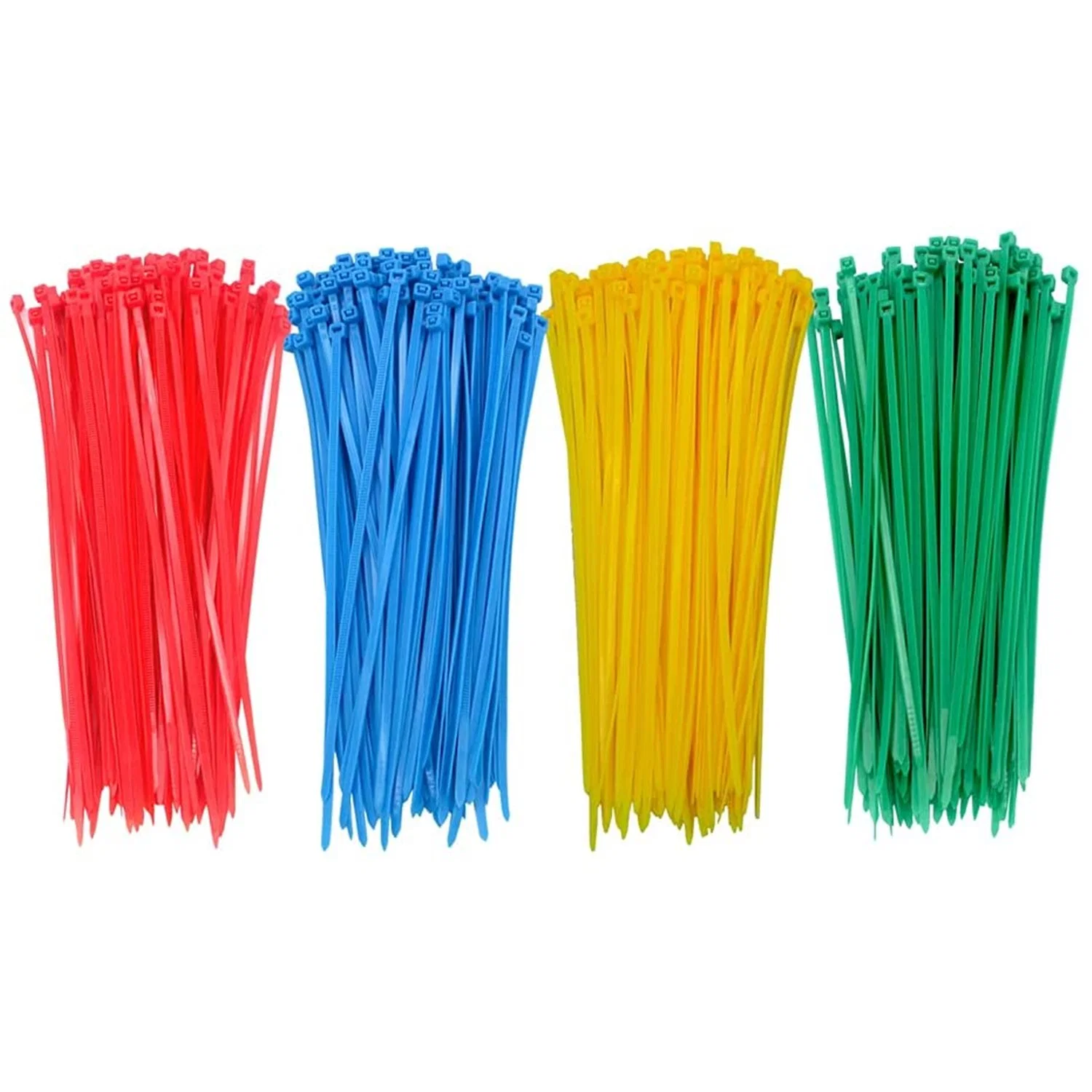 400 Packs 8 Inch Mix 4 Color Nylon Cable Ties China Nylon Strap Tie