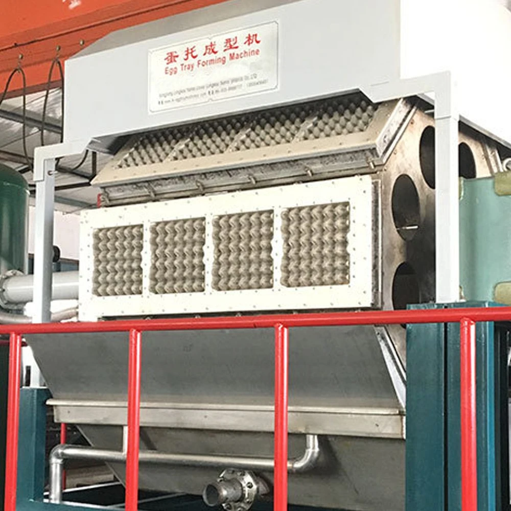 Automatic Egg Tray Machine Drum Type Egg Carton Making Machine Equipment