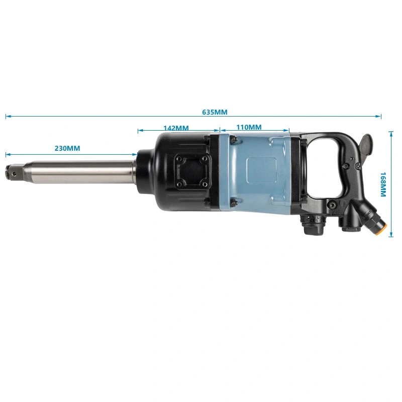 Pneumatic 1" Air Impact Wrench Hardware Tool