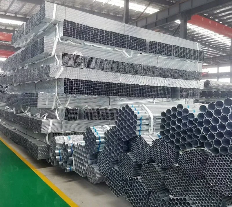 Products Supply Galvanized Steel Tube Prices Mild Steel Hollow Pipe 6 Inch Gi Pipe (round) with High quality/High cost performance 