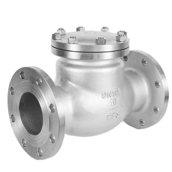 Swing Type Stainless Steel Check Valve Horizontal Check Valve H44W-16p DN200