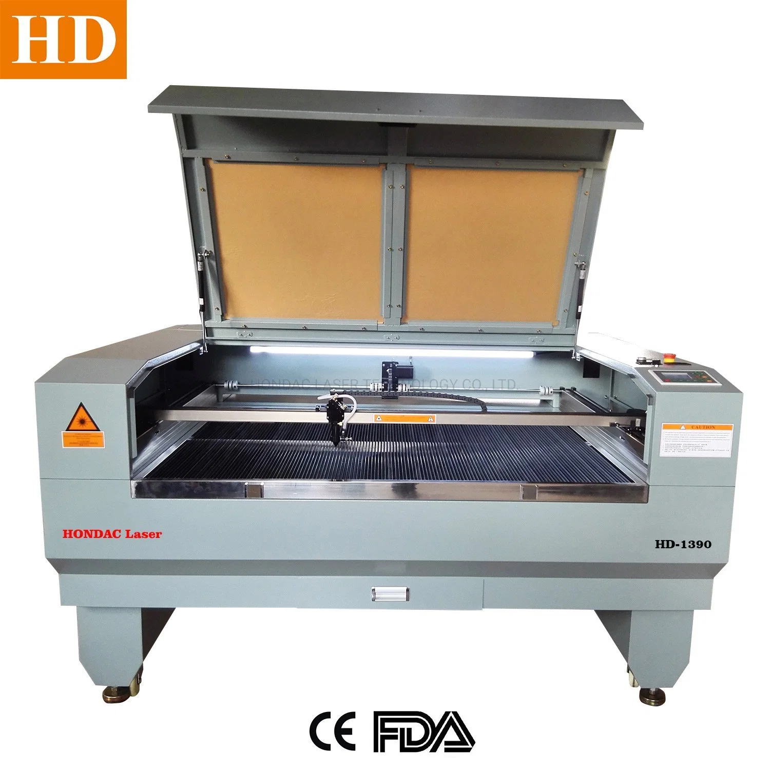 CO2 130W 150W 300W Reci Cdwj Yongli Tube Flachbett 4X8 Füße Großformat Ruida Trocen 1325 CNC-Laser-Schneiden und Graviermaschine für Acryl Holz MDF Kunststoffe