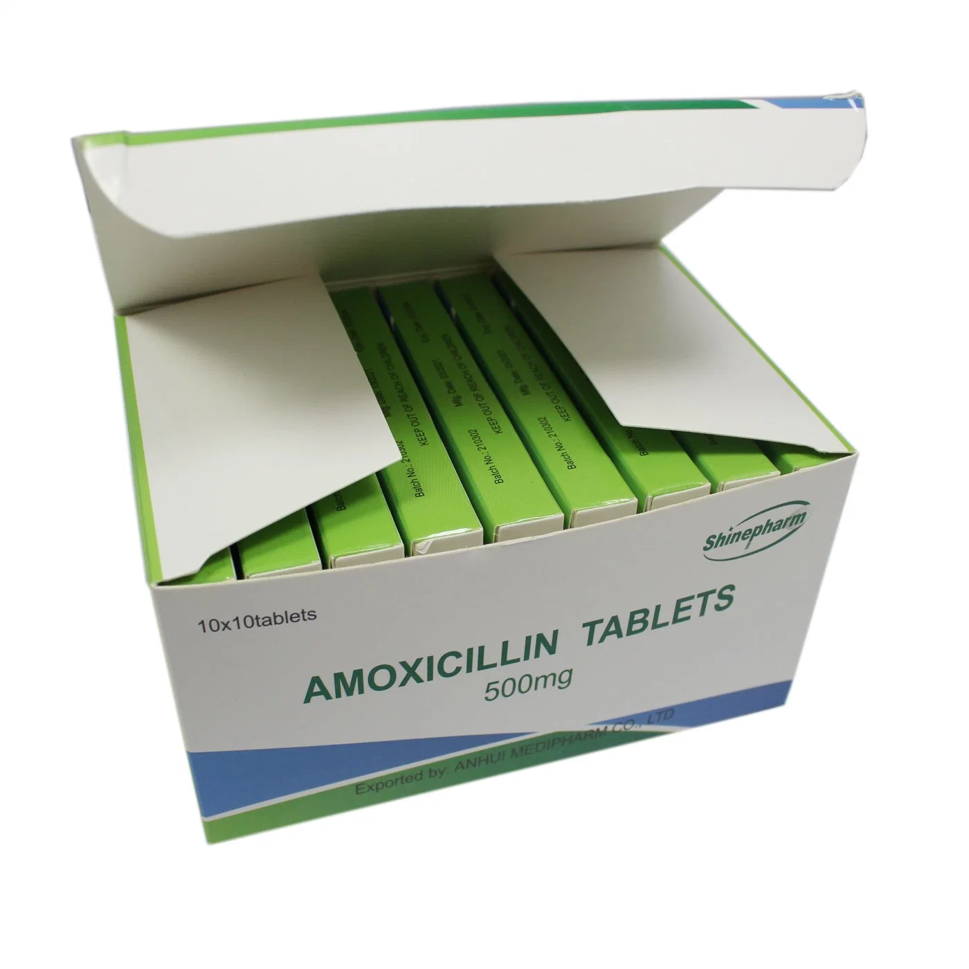 Amoxicillin Tablet 500mg Fertig Western Medicine GMP