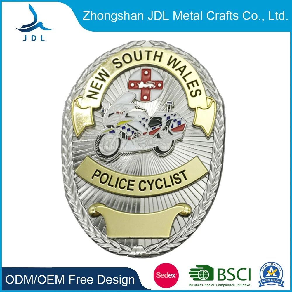 Custom High quality/High cost performance  Metal Antique Brass Souvenir Badge (100)