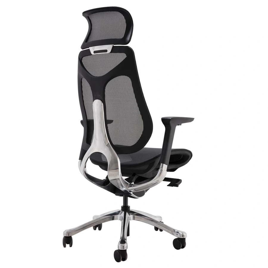 Executive Boss Suitable Mesh Chair with Headrest Computer Gaming Office Swivel Chair