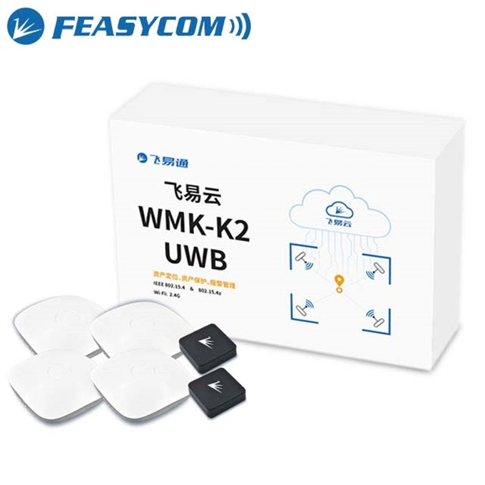 Feasycom WMK-K2 IoT Kit Sub-Meter-Level präzise Positionierung Bluetooth Gateway &amp; Tags UWB Positionierungssystem Für Den Innenbereich