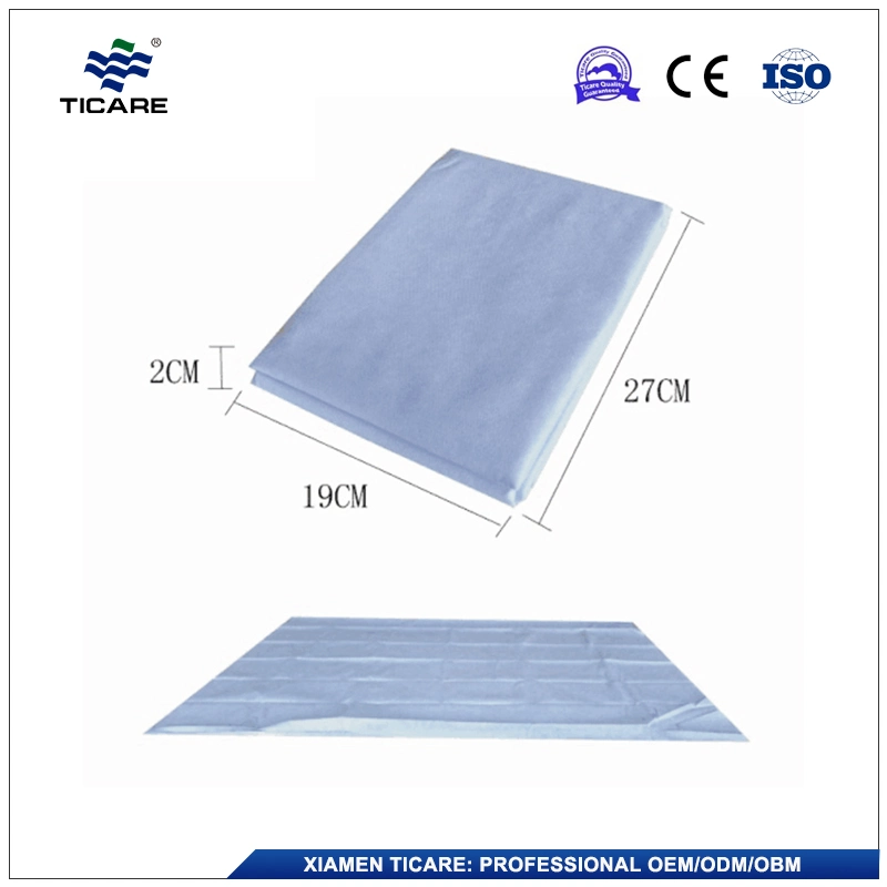 Single Layer SMS PP Nonwoven Disposable Sterile Burn Sheet 60X90