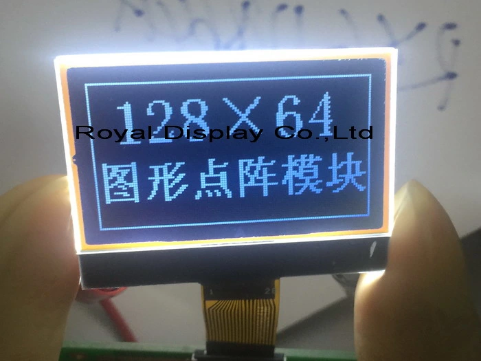 Cog 128*64 Dots LCM Display LCD Module for Industrial Controller