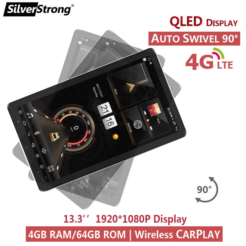 Silverstrong 2 DIN Universal Car Multimedia Player for Hyundai IX25 IX35 Android Tesla Audio Radio Stereo GPS