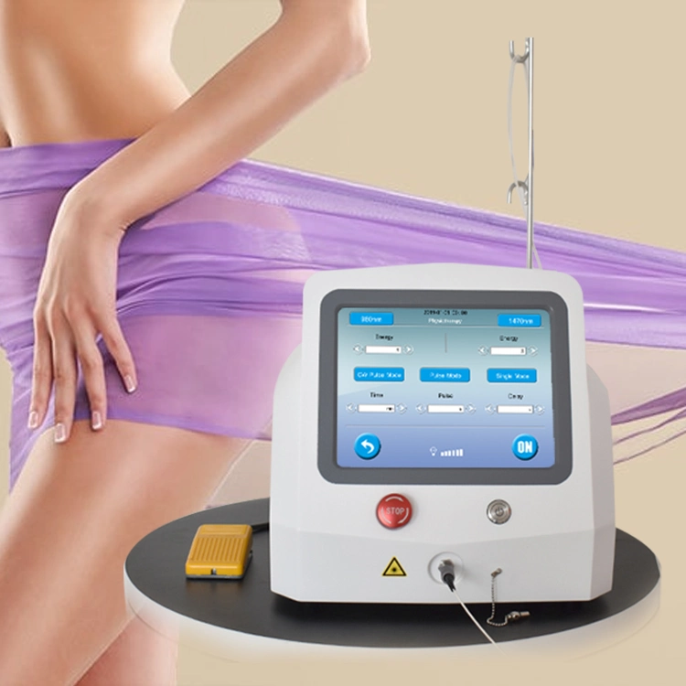 Nicht-chirurgischer Vaginalrejuvenationslaser 980nm 1470nm Vaginalstraffung Gynäkologie-Laser Ladylift Kosmetische Medizinische Diode Laser-Gerät