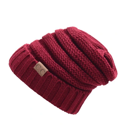 Knitted Skullcap Hot Seller High quality/High cost performance  Fashion Winter Knitted Beanie Cap Hat