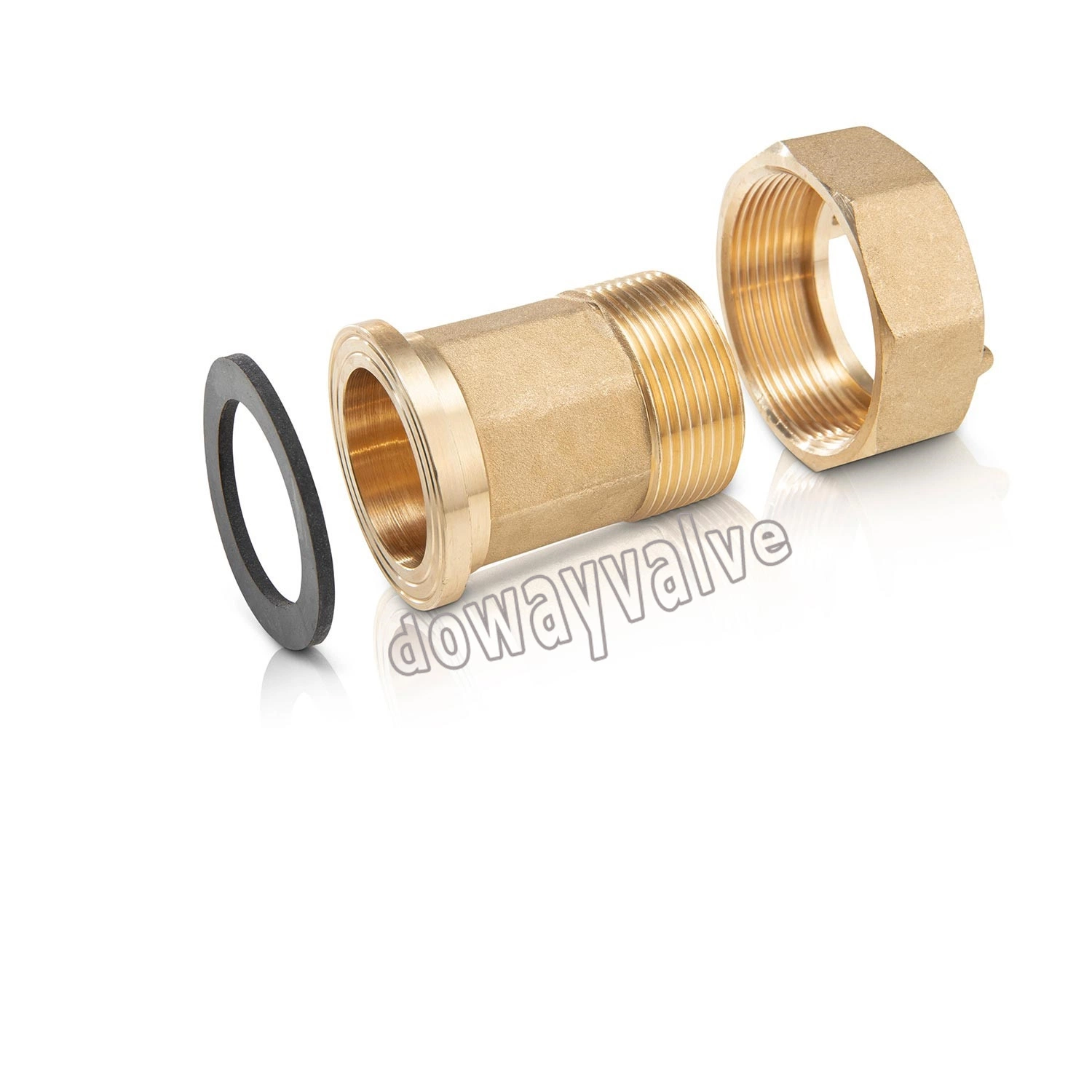 Water Meter Fitting 3/4 Inch Union Nut X 1/2 Inch Male Thread