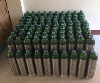 Medical/Industrial Aluminum Oxygen Gas Cylinders 10L