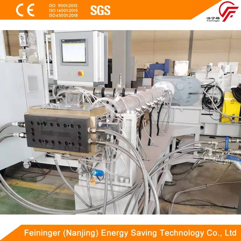 Single-Stage Extruder Physical Foaming Laboratory Machine Test Equipment for Thermoplastics Such as Pet TPU Pbat PLA PA PPO