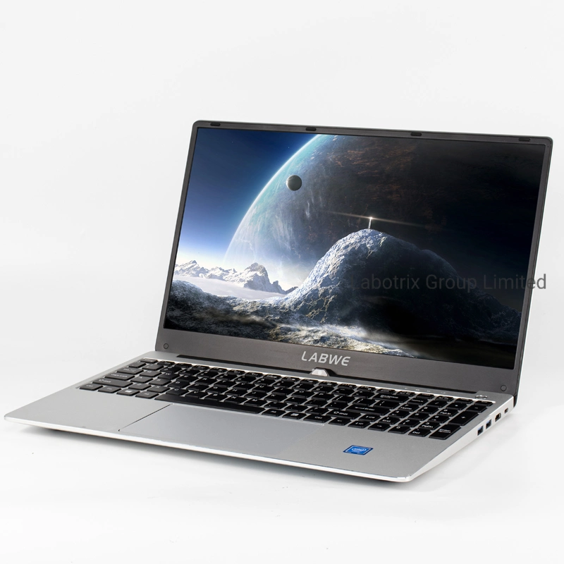 15.6inch 1920X1080 IPS Intel Core I5 5257u 8GB/16GB RAM 256GB/512GB SSD Windows Laptop Computer Portable Computer in Stock