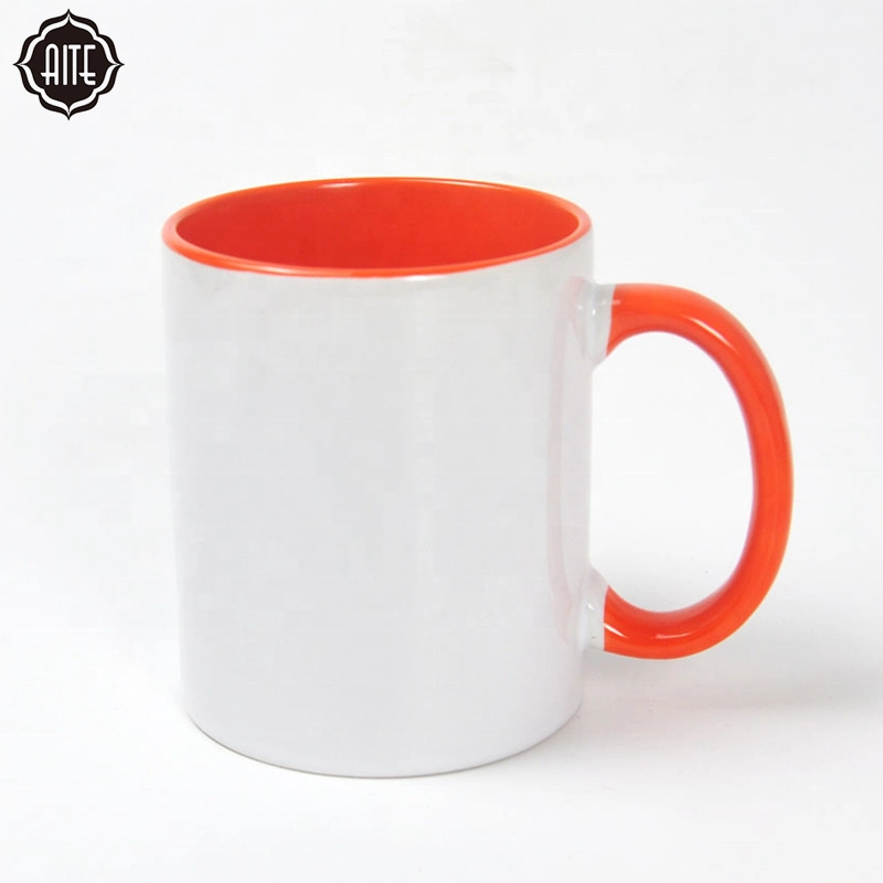 Blanks Color Coffee Travel Sublimation Ceramic Cup