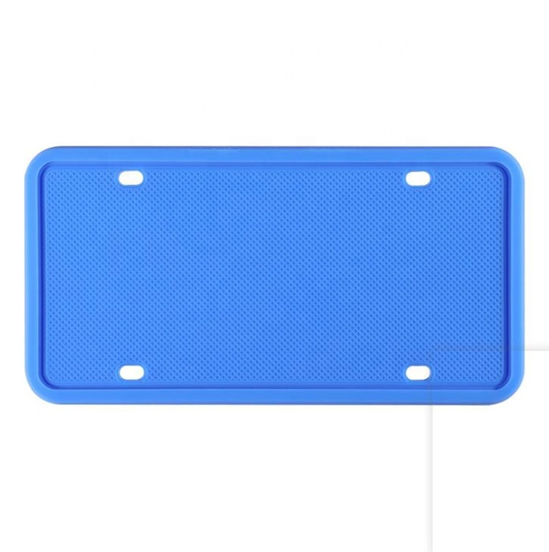 Customized Good Quality Car Silicone License Plate Frames