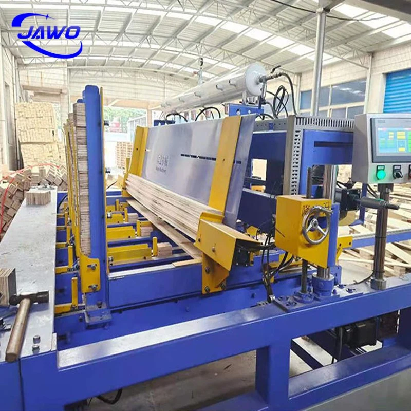 Automatic Wood Pallet Block Nailer Pallet Production Line