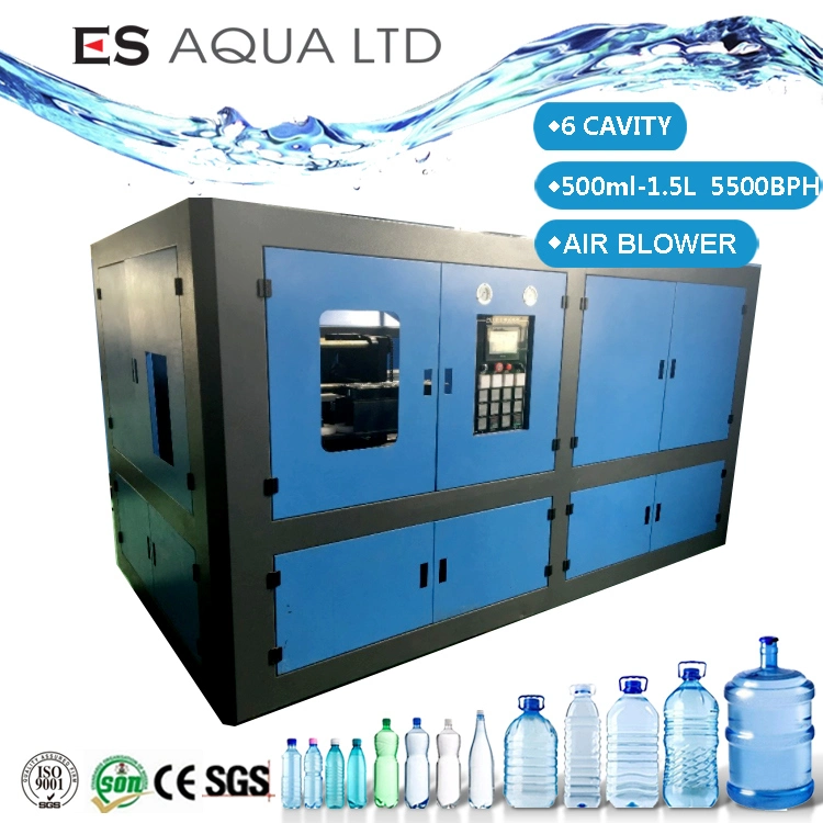 Full Automatic Blow Molding Pet Bottle Making Semi Auto Blower