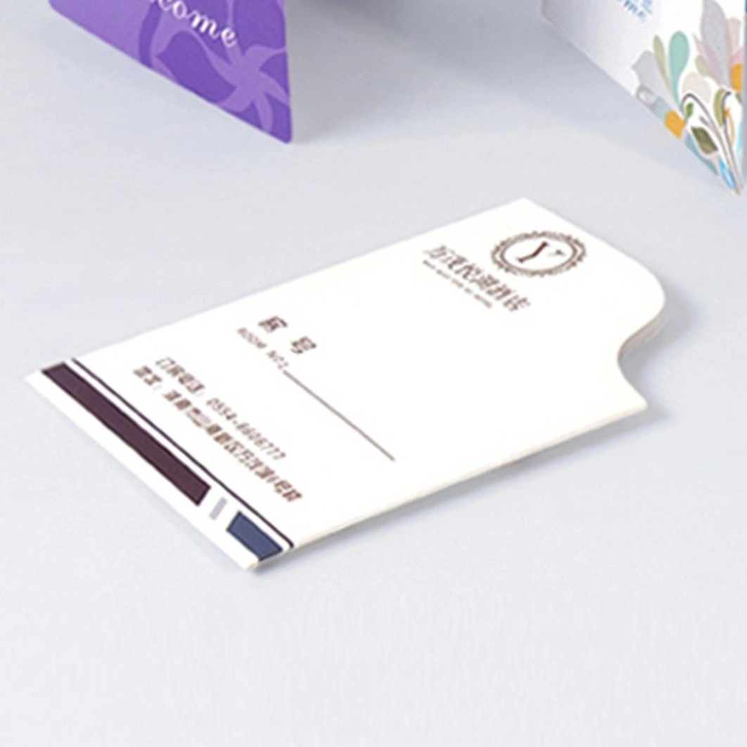 China Wholesale/Supplier Company Packaging & Printing Hotel Paper Room Card Set