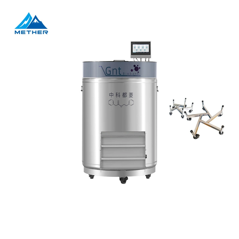 Mether Reliable and Durable Liquid Nitrogen Storage Tank with Data Backup and Saving Exportable for Printing