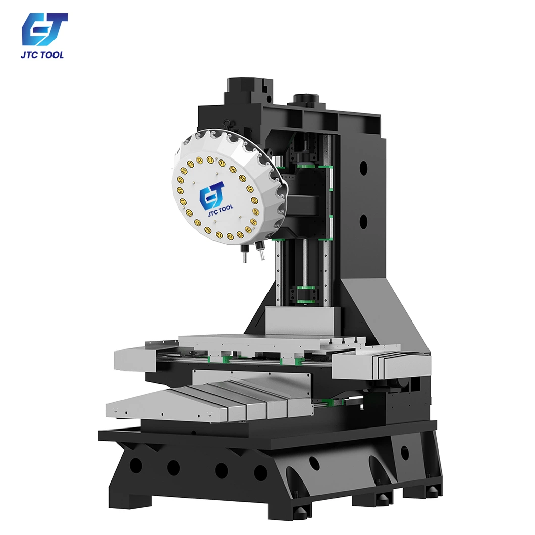 Jtc Tool Mini Bench Tapping Machine China Manufacturers 5 Axis CNC Mill 0.008mm Positioning Accuracy T1000 High Speed Drilling and Tapping Machine