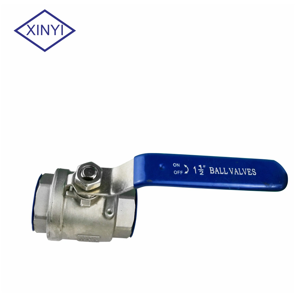 Xinyi SS304/316 L Thread Type 2 Way Manual Operated Ball Valve Price List