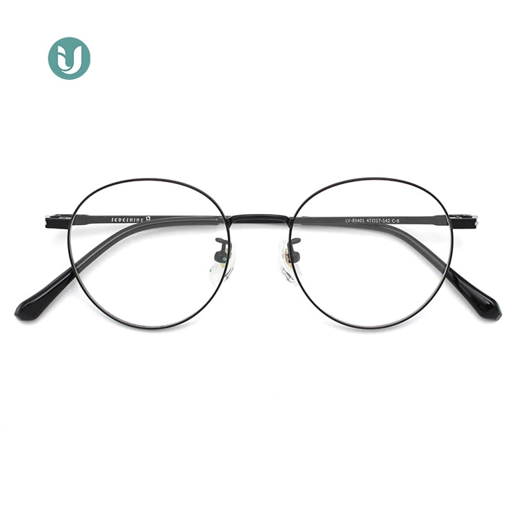 Bulk Glasses Frames Optical Eyewear Woman Male Metal Eyeglasses